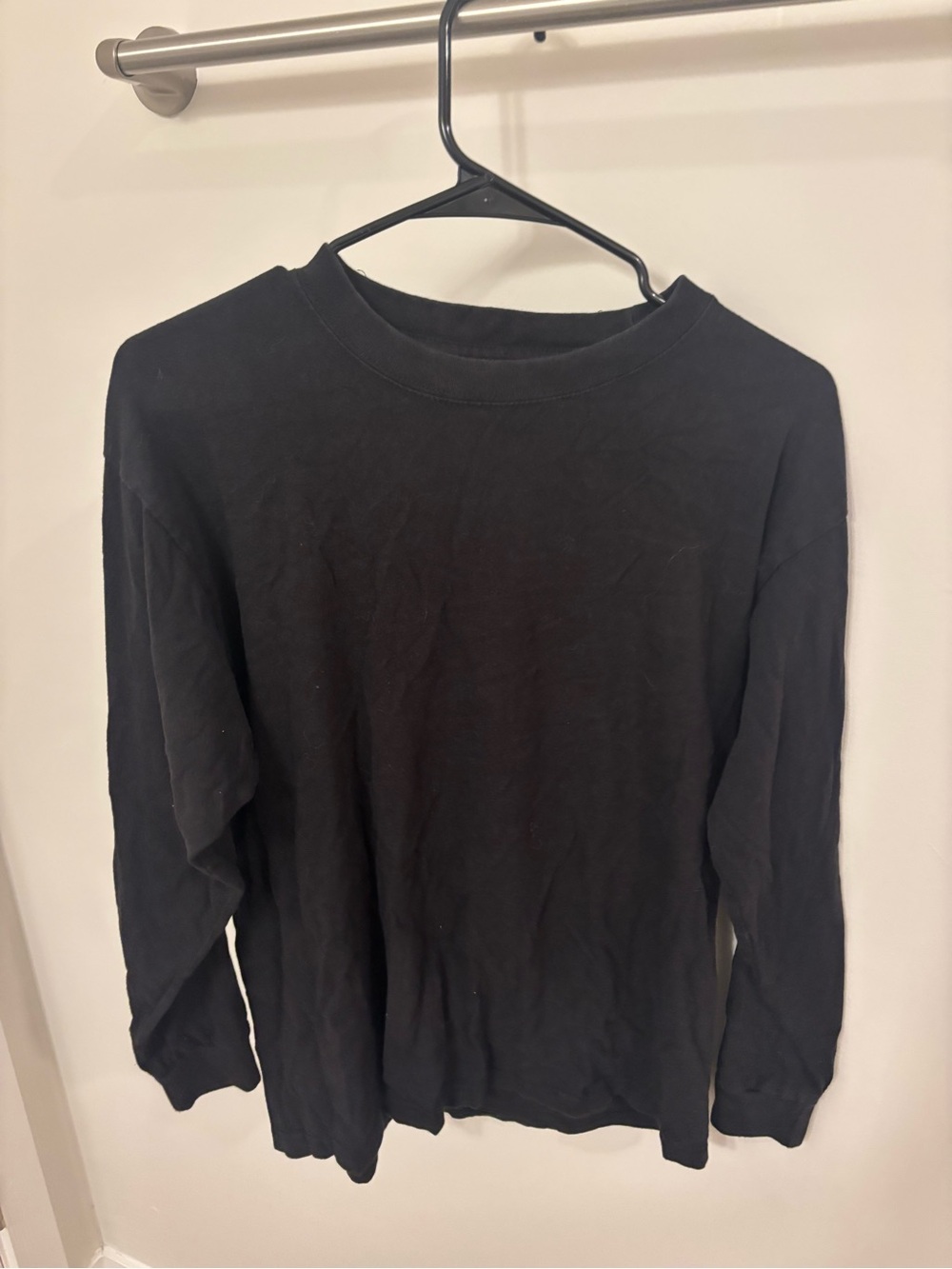Classic Black Long Sleeve Tee